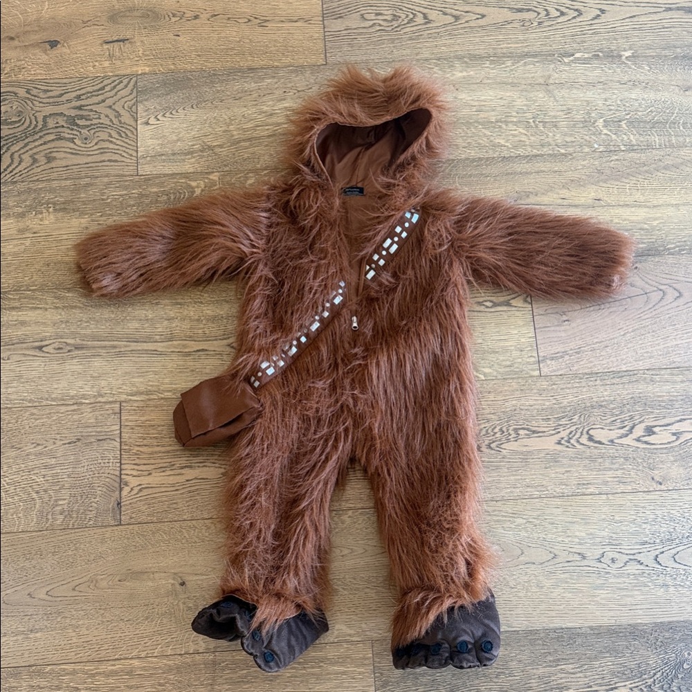 Star Wars Furry Wookiee Kids Costume - Brown